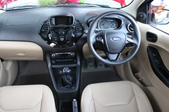 Ford Figo Aspire interiors