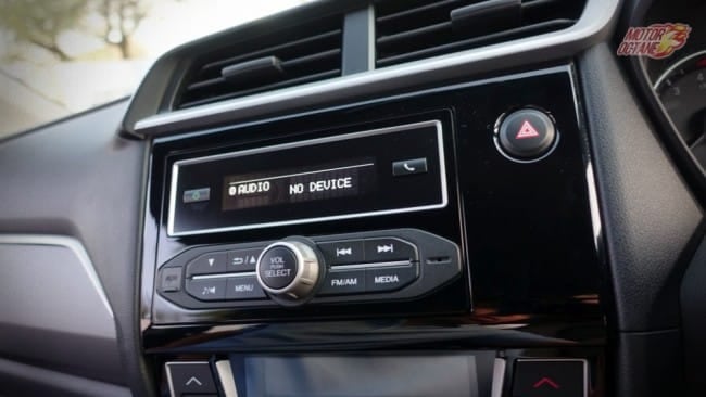 Honda BRV music system