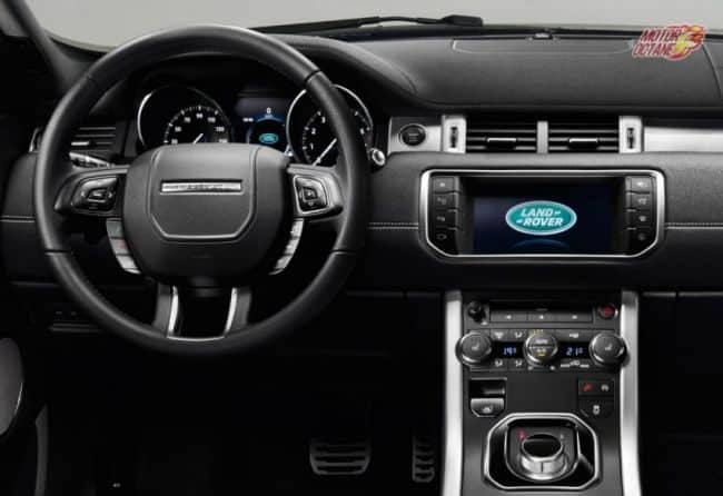 Range Rover Evoque MY16 interior