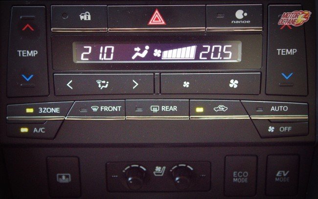 Camry Hybrid - Old School Analog Push-Button Console