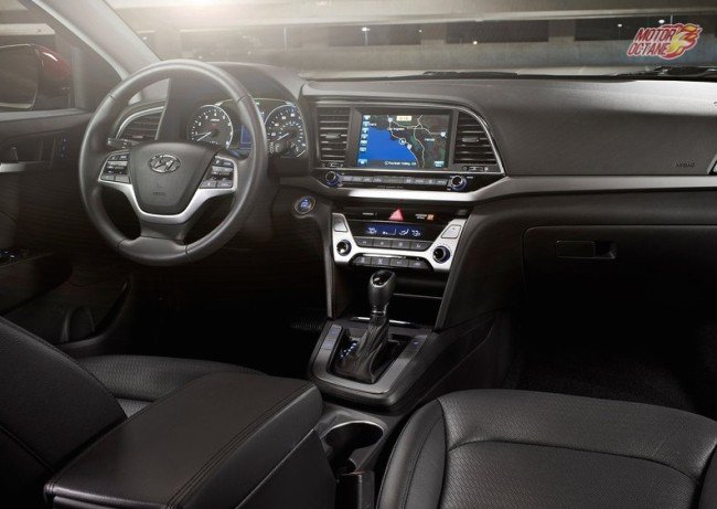 Hyundai Elantra 2017 interior