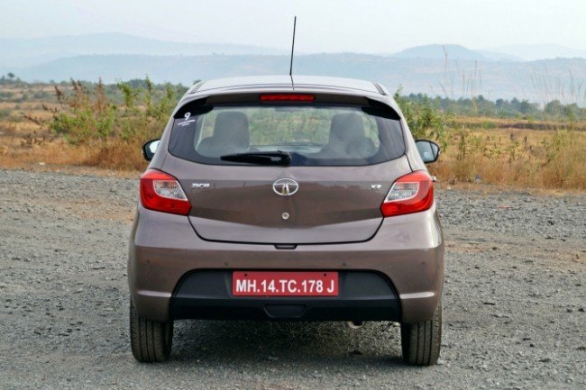 Tata Tiago rear angle