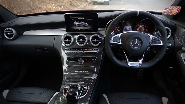 Mercedes AMG C63 S interior