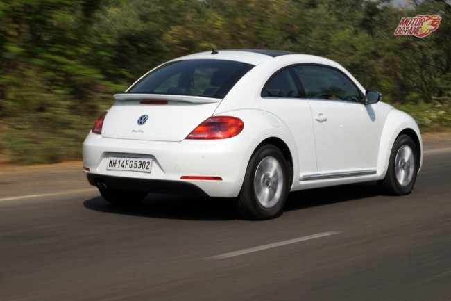Volkswagen Beetle rear motion