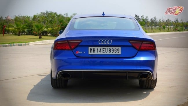 Audi RS7 rear