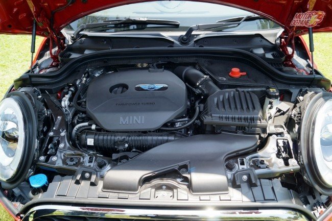 New Mini convertible engine