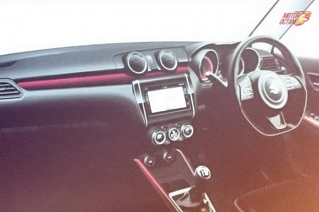2017 Suzuki Swift Sport interiors