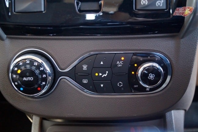 Renault Duster Climate control