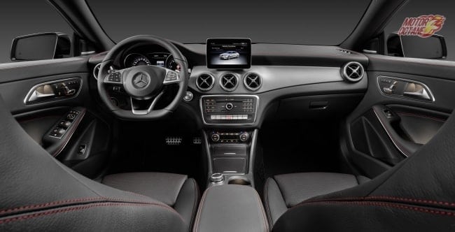 Mercedes Benz CLA facelift interior India