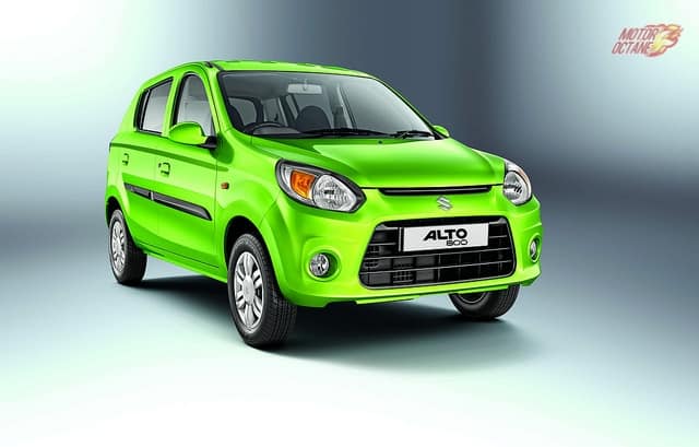 2016 Maruti Alto 800 facelift Green colour