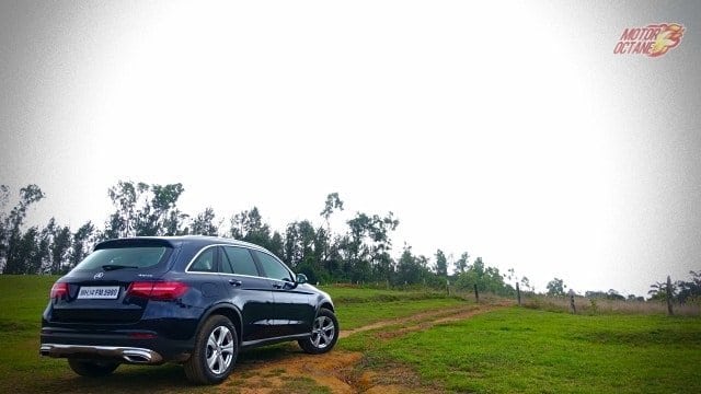 Mercedes-Benz GLC India rear view angle