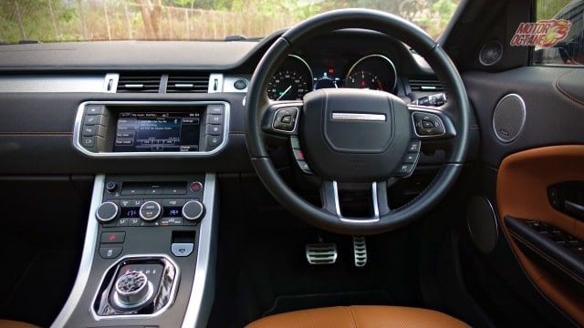 Range Rover Evoque 2016 interior