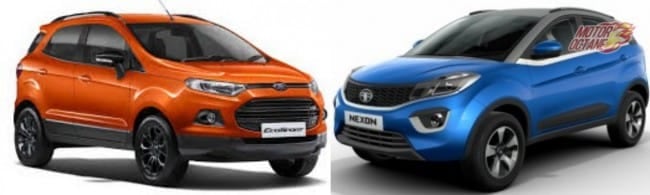 Tata Nexon vs Ford Ecosport