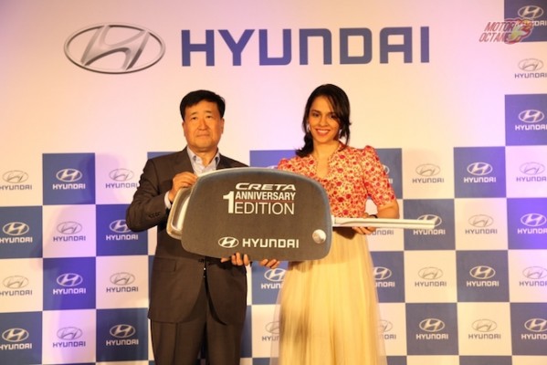 Saina Nehwal gets the Hyundai Creta Anniversary Editionjpg