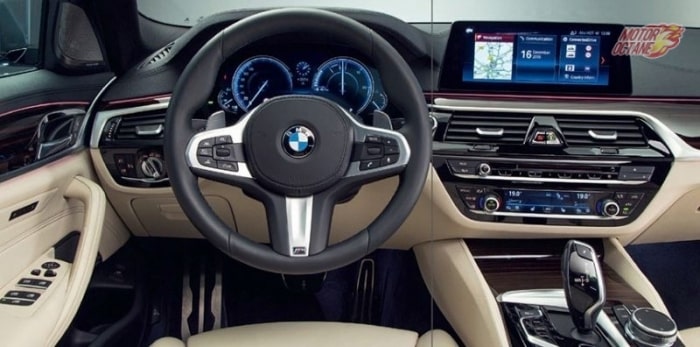 2017 BMW 5 Series interior