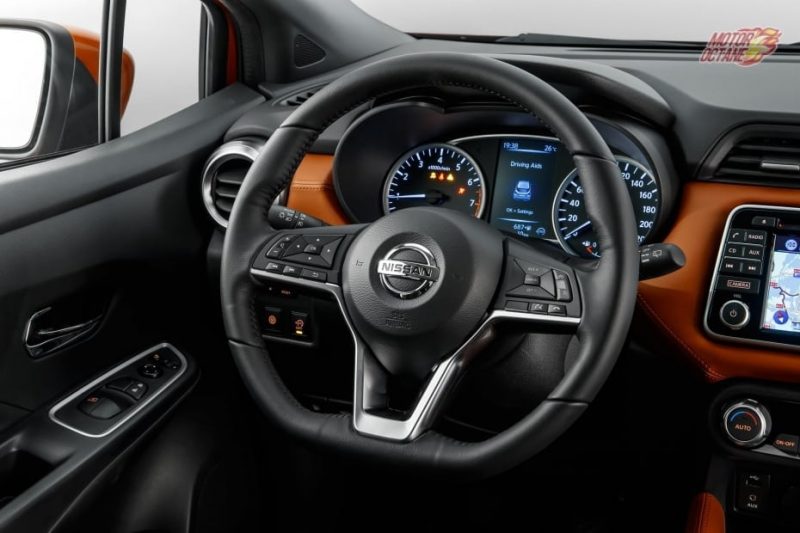 2017 Nissan Micra Gen5 steering wheel