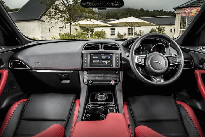 Jaguar F-Pace interior
