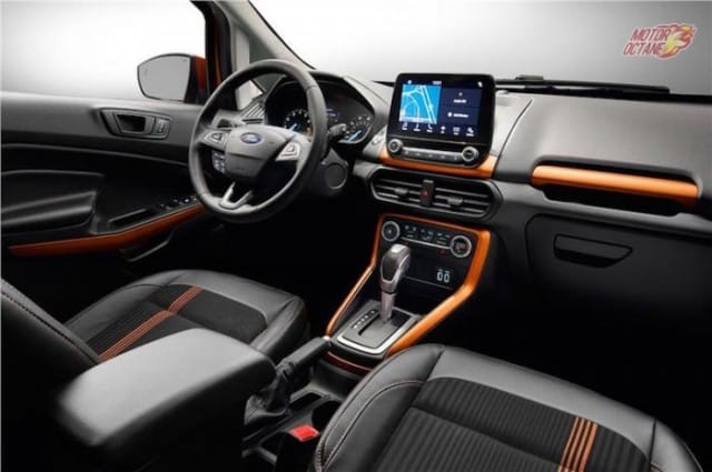 New Ford Ecosport 2017 interior touchscreen