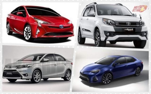 Upcoming new Toyota cars in India