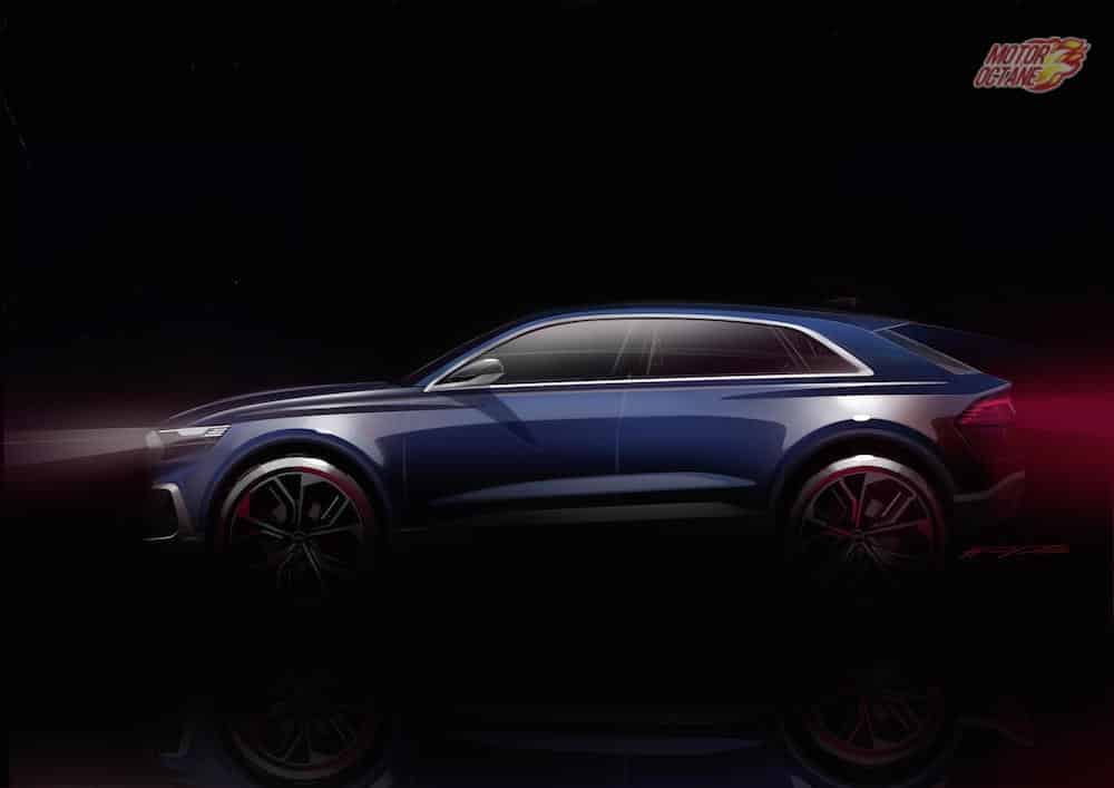 Audi Q8 Side Profile