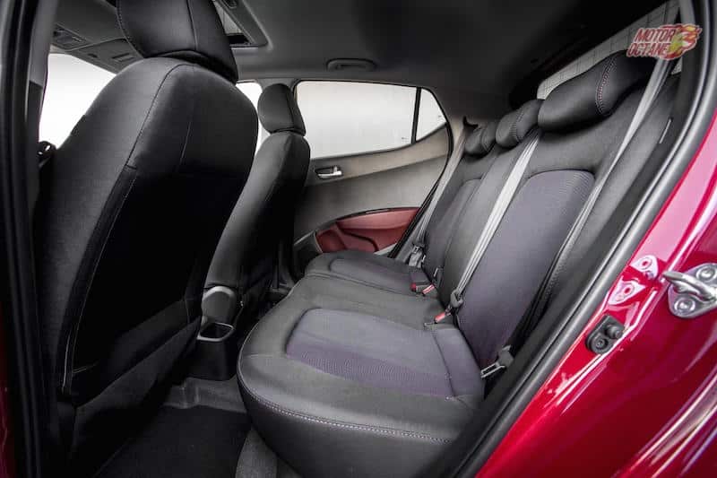 Hyundai Grand i10 Prime rear seat