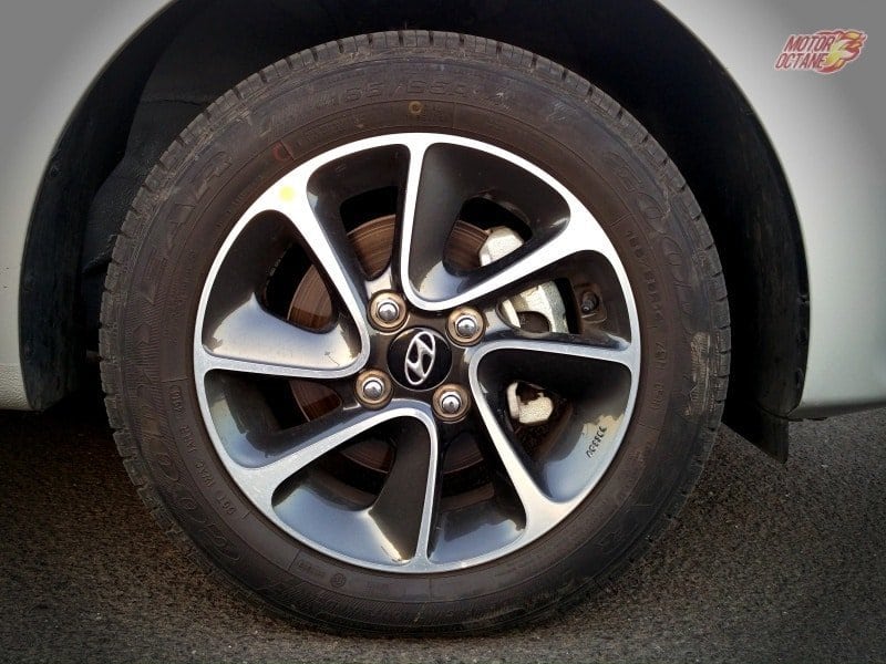 New 2017 Hyundai Grandi10 alloy wheel
