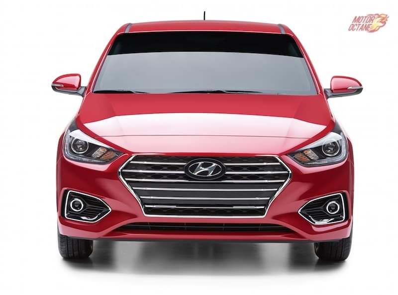 New Hyundai Verna 2017 front