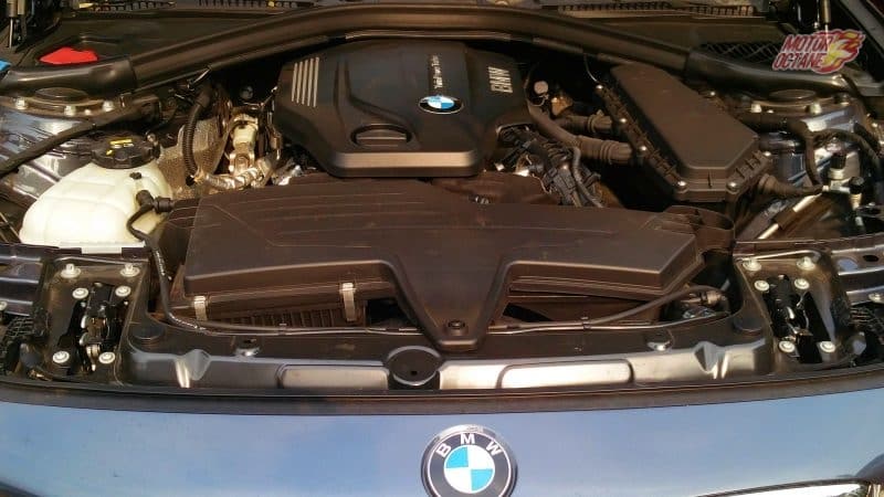 BMW 3 GT 2017 engine