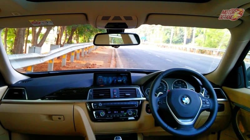 BMW 3 GT 2017 interior