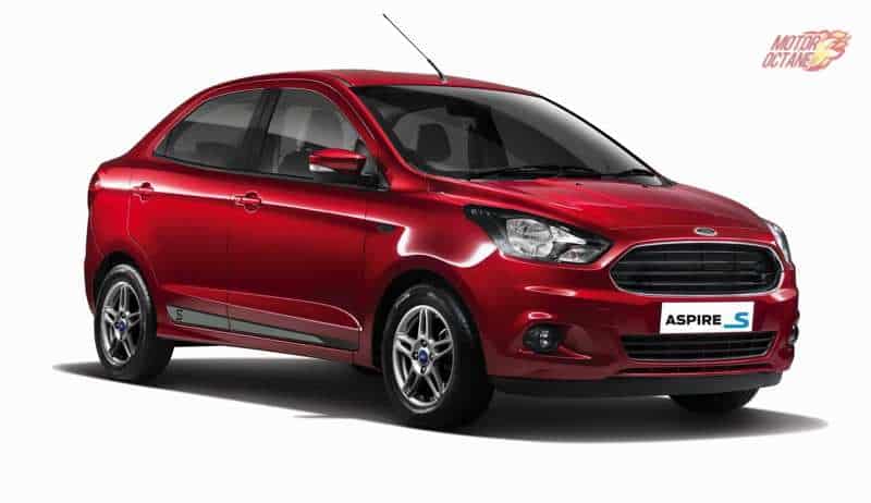 Ford Aspire Sports Edition - Ruby Red