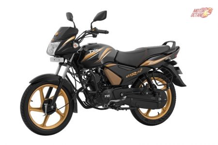 tvs star city plus black blue colour
