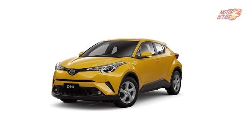 Toyota CHR yellow