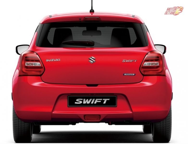 New Maruti Swift 2017 rear eng