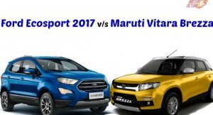 Maruti Vitara Brezza vs Ford Ecosport 2017