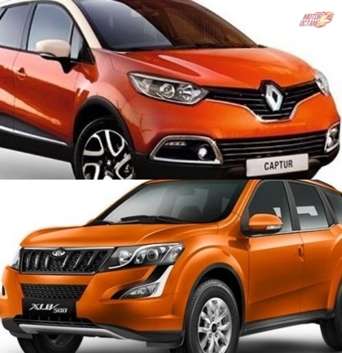 Renault Captur vs Mahindra XUV500