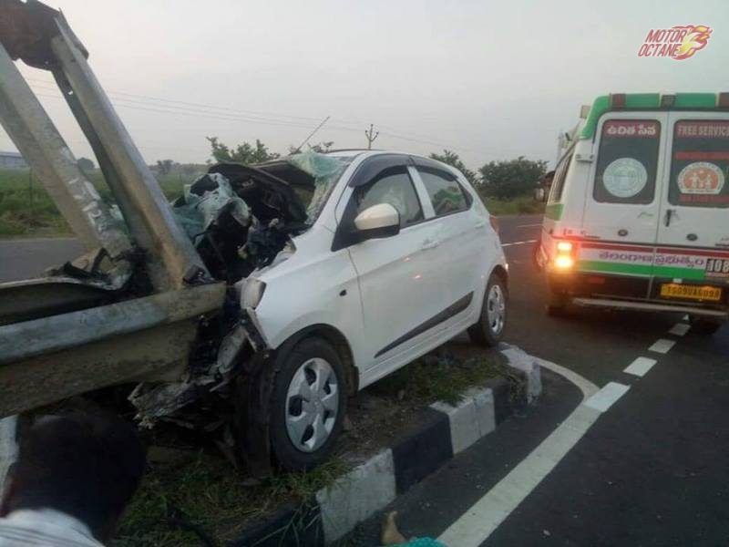 Tata Tiago Crash