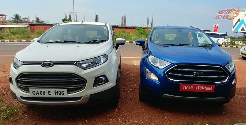 Ford Ecosport old vs new