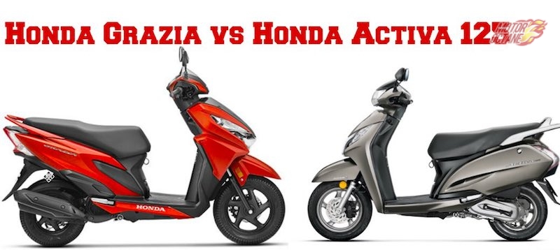 Honda Grazia vs Honda Activa 125