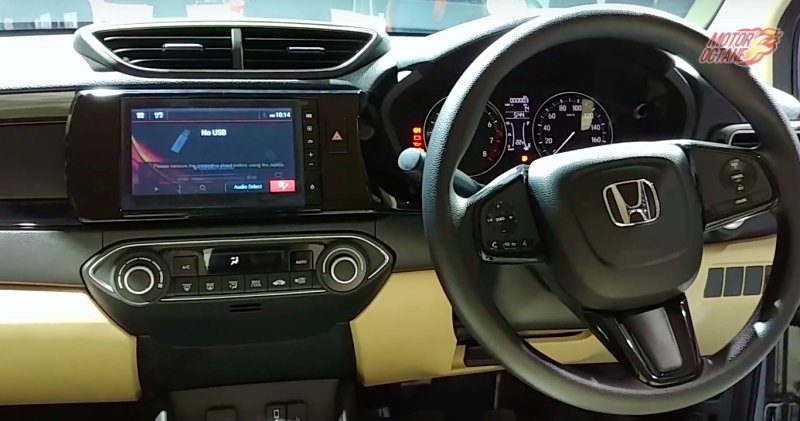 new Honda WRV interior