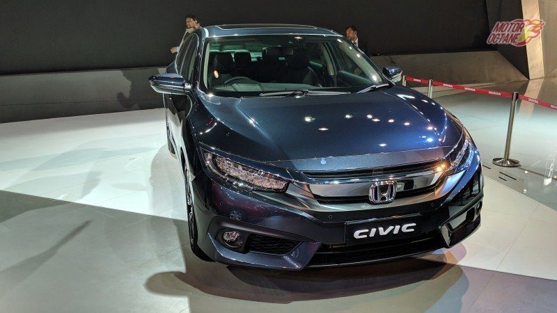 Honda Civic 2019 India front, New Honda Civic