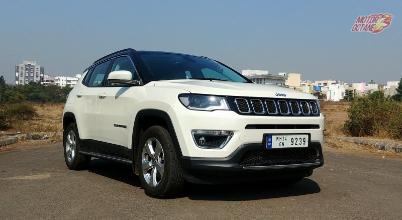 Jeep Compass Automatic Front three Quarter