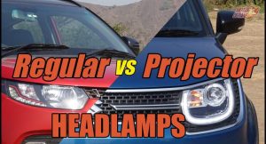 Projector headlamp vs regular headlamp