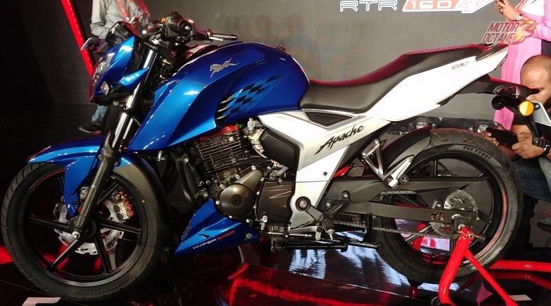 2018 Tvs Apache Rtr 160 4v Launched At 81 490 Ex Showroom