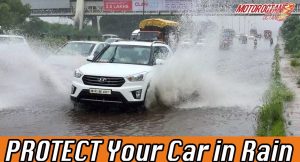 Protect car in rain
