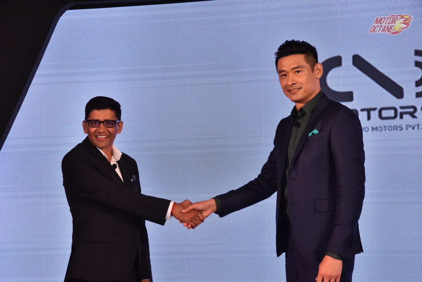 Parveen Kharb, CEO and Co-Founder, Twenty Two Motors and Allen Ko, Chairman, KYMCO