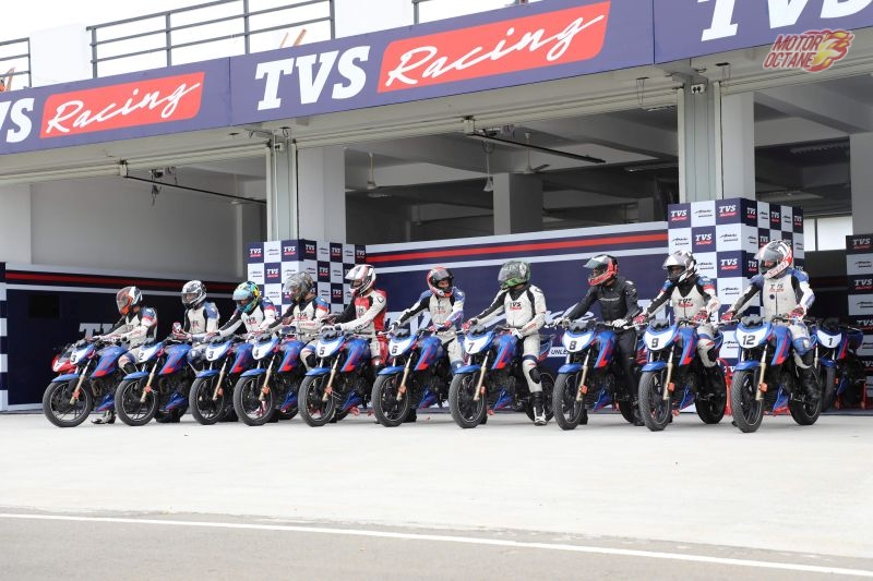TVS Young Media Racer racers