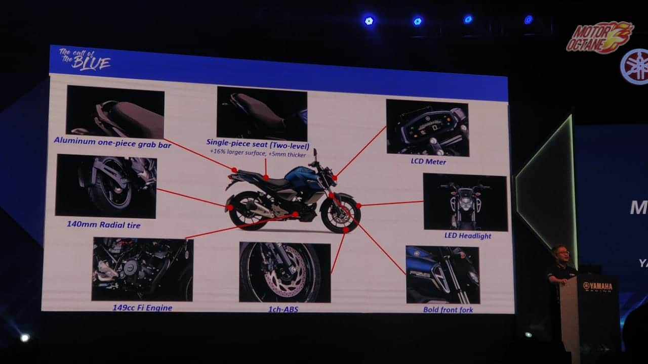 Yamaha FZ-S V3 ABS Features