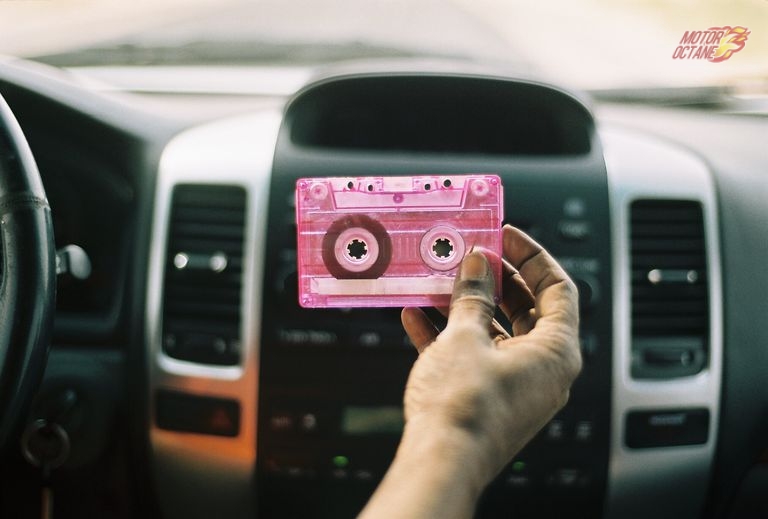 car cassette player
