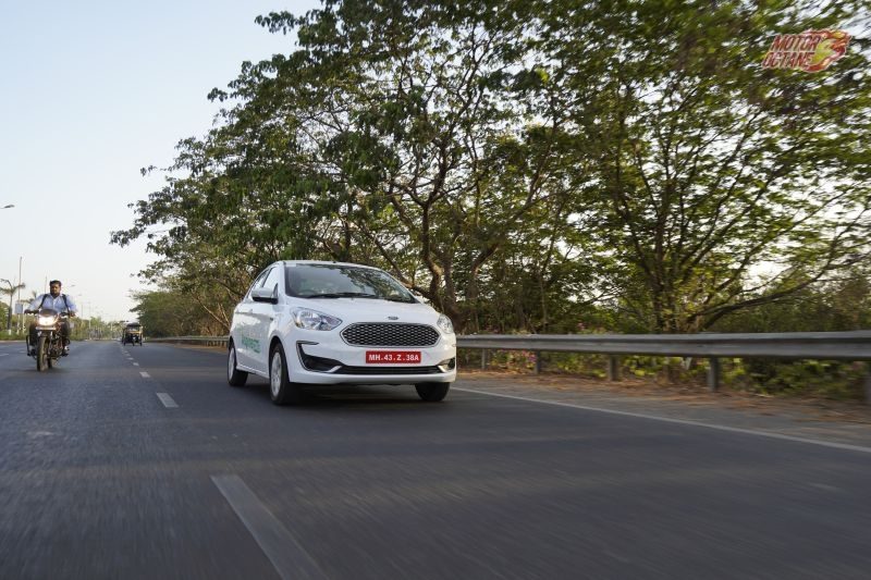 Ford Aspire CNG Front driving