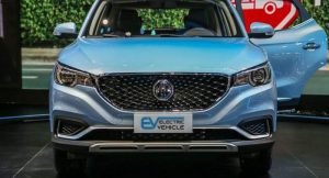 MG ZS EV India front